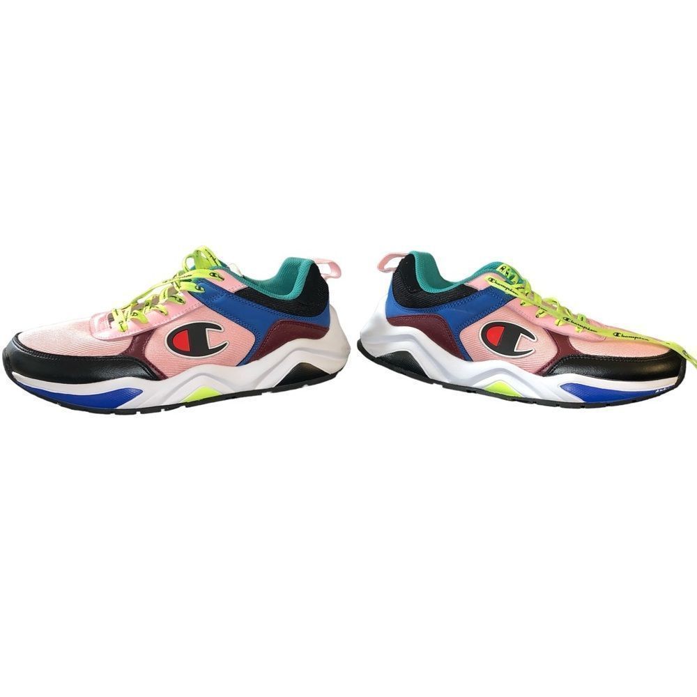 Champion, Kids’ Casual Multicoloted Sneakers Shoes, Size 7Y, Used